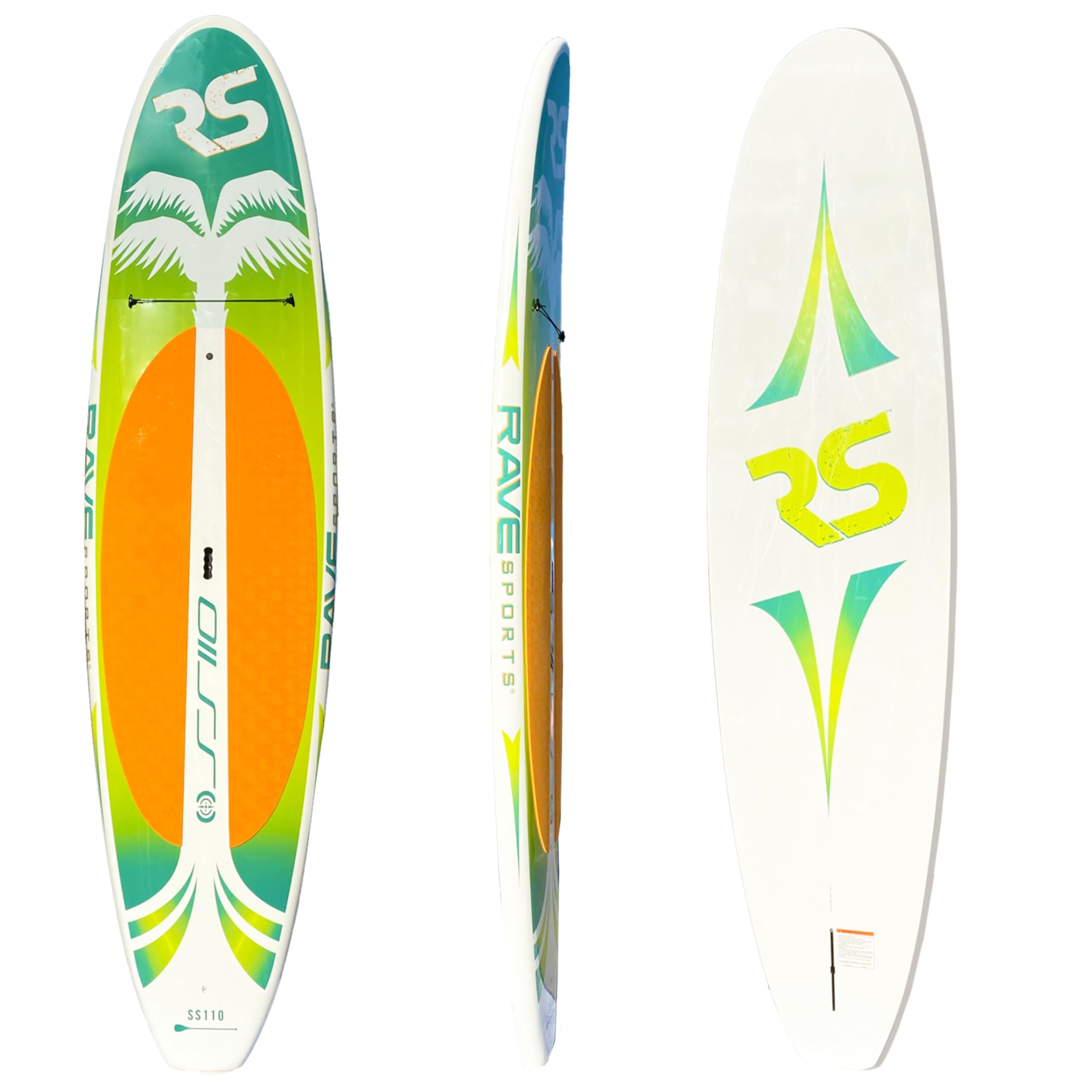 Shoreline Series SS110 SUP Palm Series Kiwi Palm