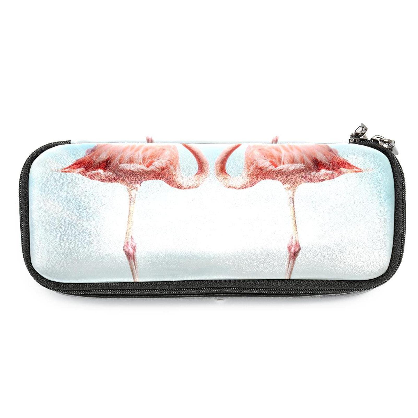 GUEROTKR Pencil Case, Pencil Pouch, Pencil Box, Aesthetic Pencil Case, Flamingo Paradise Sky Lake Valentine