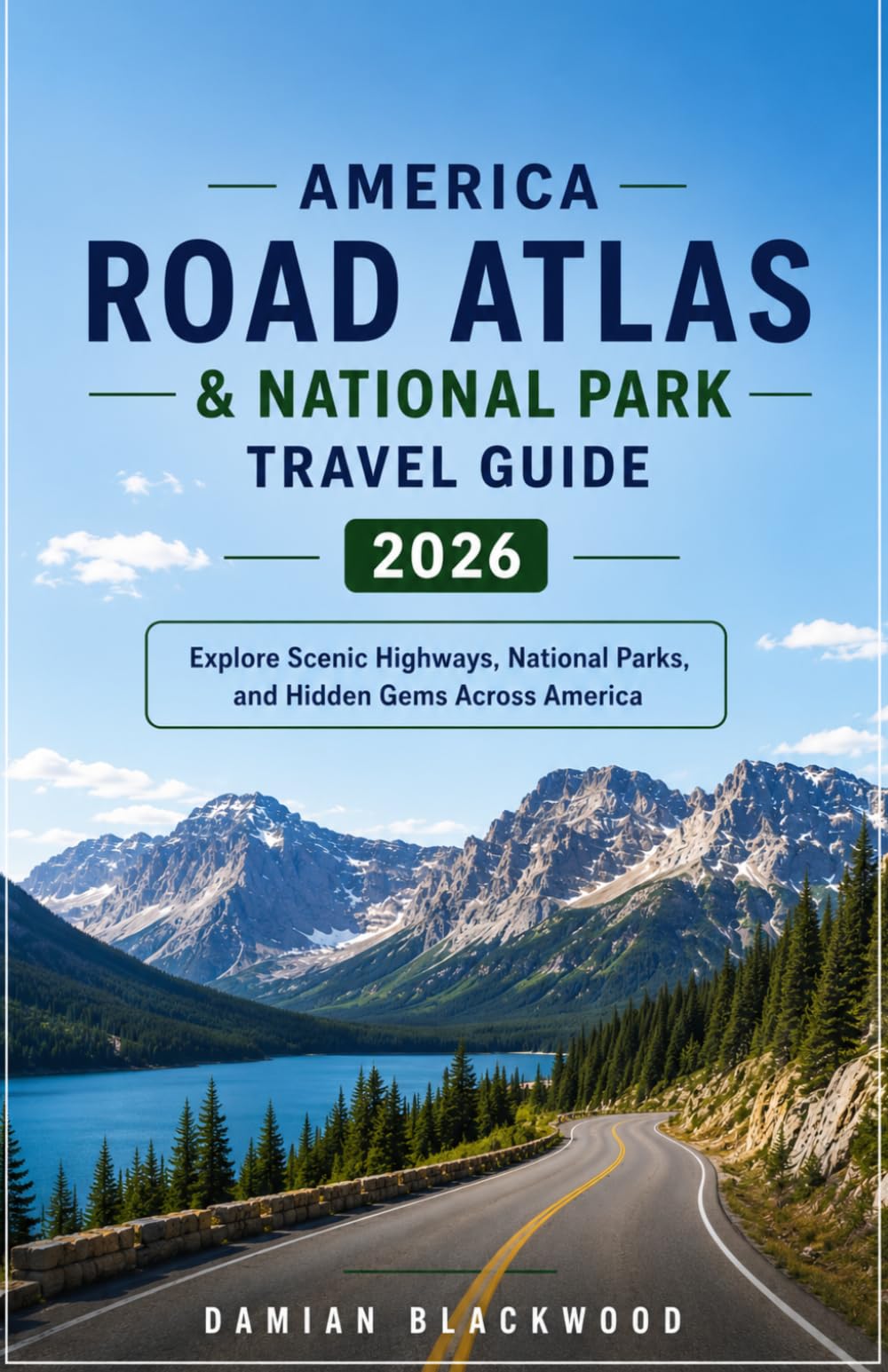 America Road Atlas & National Park Travel Guide 2026: Explore Scenic Highways, National Parks, and Hidden Gems Across America