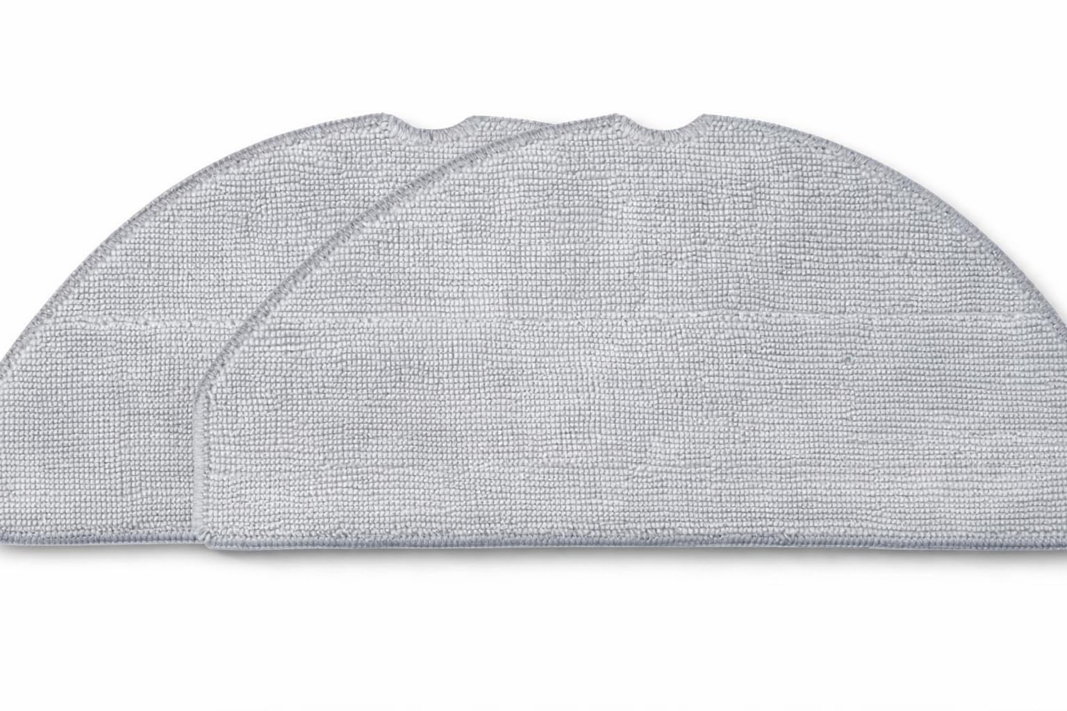 replacement mop pads compatible with ilife v20 robot vacuum premium microfiber mopping cloth reusable washable strong water absorption durable cleaning pads pack of 2