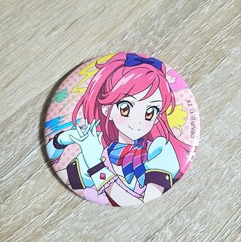 アイカツ！バースデー缶バッジ カジュアルロック アクリルキーホルダー音城セイラ アイカツ！バースデー缶バッジ カジュアルロック アクリル