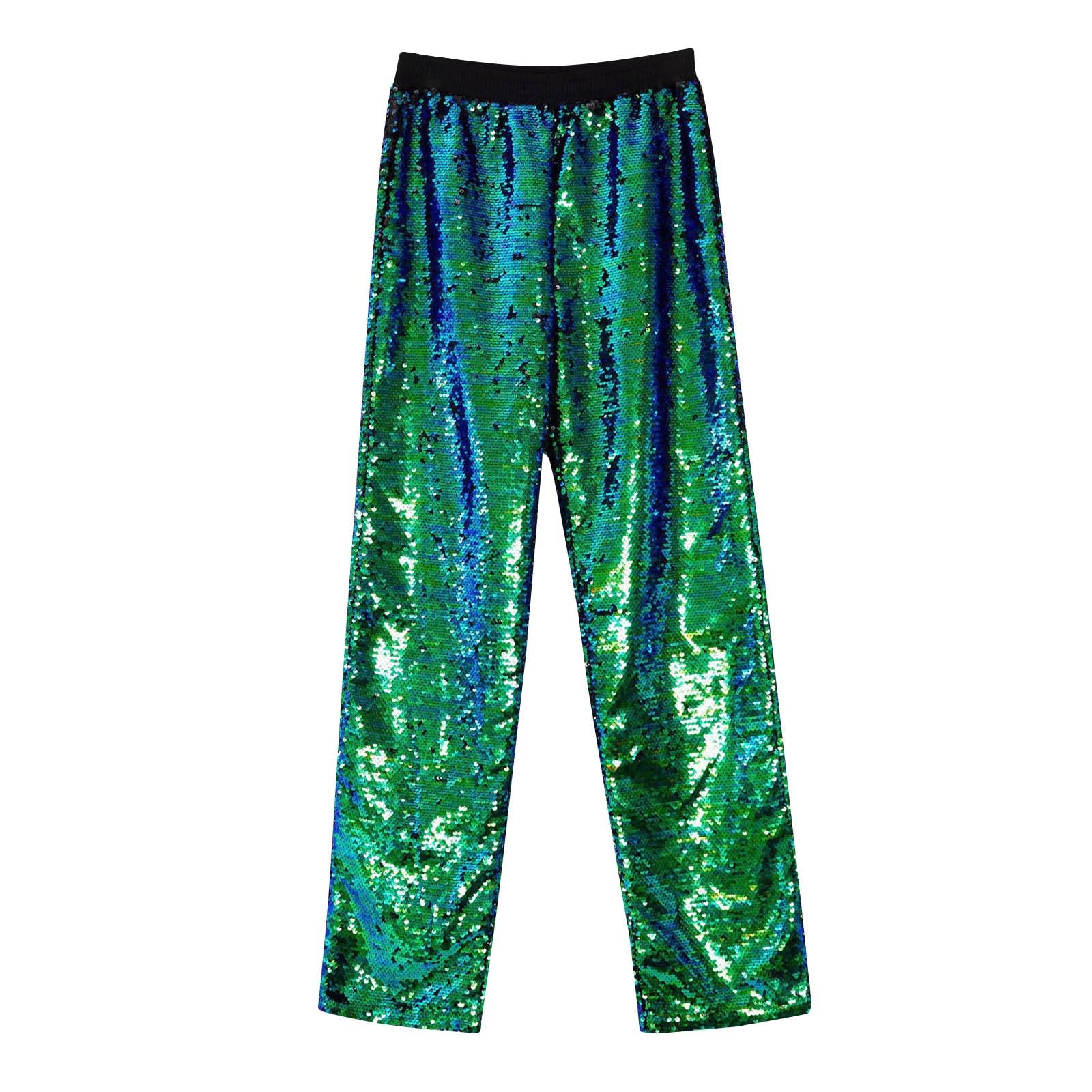 Generisch Pantaloni estivi da uomo, in lino, larghi, larghi, comodi, in tessuto, con coulisse, tasche, spiaggia, yoga, casual, A117