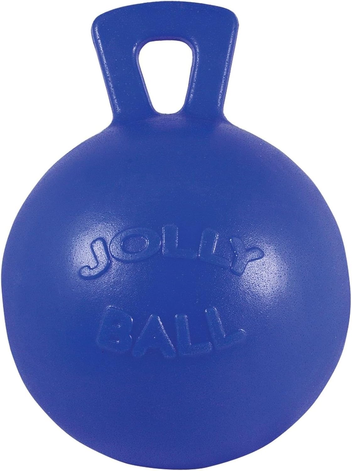 Soft Rubber Dog Toy Tug-N-Toss Jolly Ball Large 8" Fetch Toys