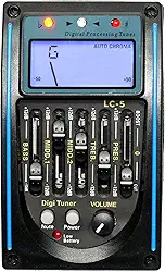 Equalizador E Captador Para Violão Aço Nylon - 5 Bandas Lc5