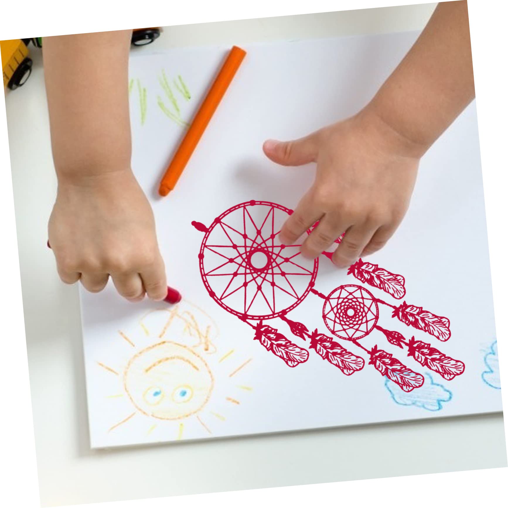 SHINEOFI 5hojas Plantilla De Serigrafía Reutilizable Para Diseño Creativo Gasa Para Manualidades y Decoración De Fiestas Transferencia De Patrones Para Superficies Variadas
