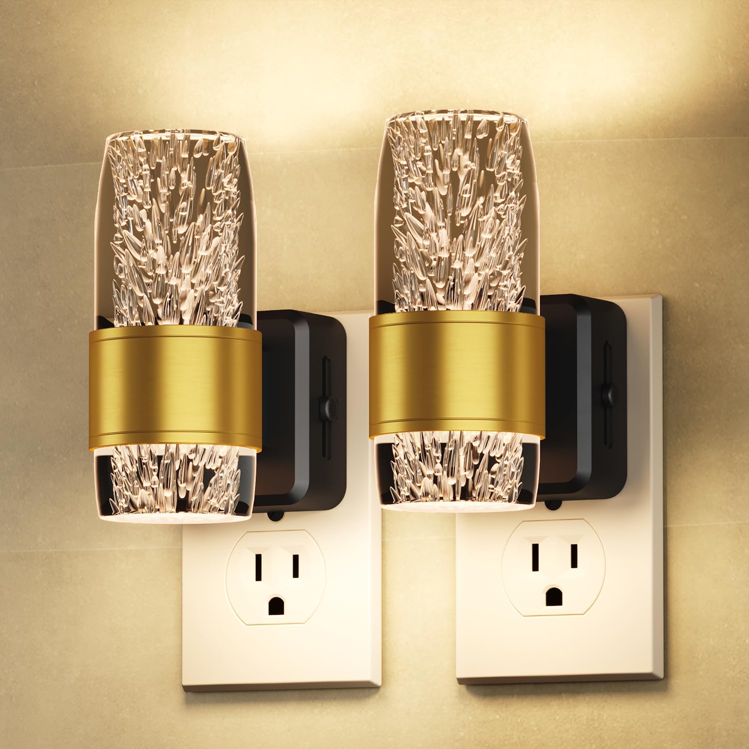 Modern Crystal Wall Sconce Night Light