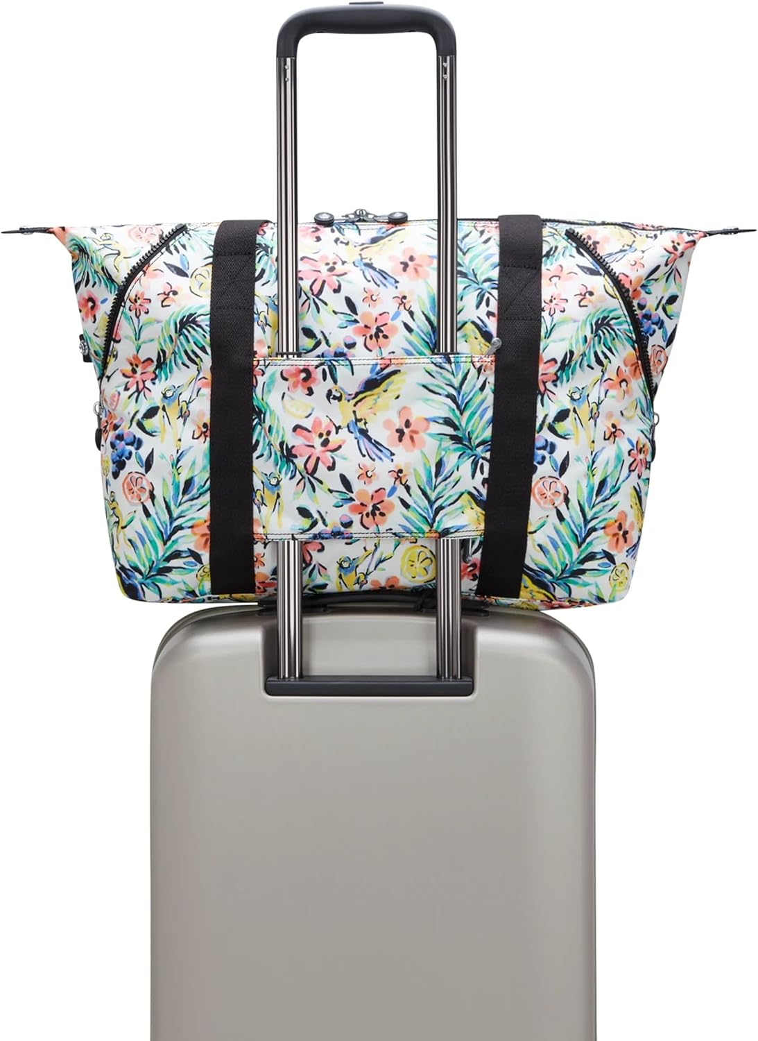 Kipling Art Medium Printed Tote Bag - Image 7