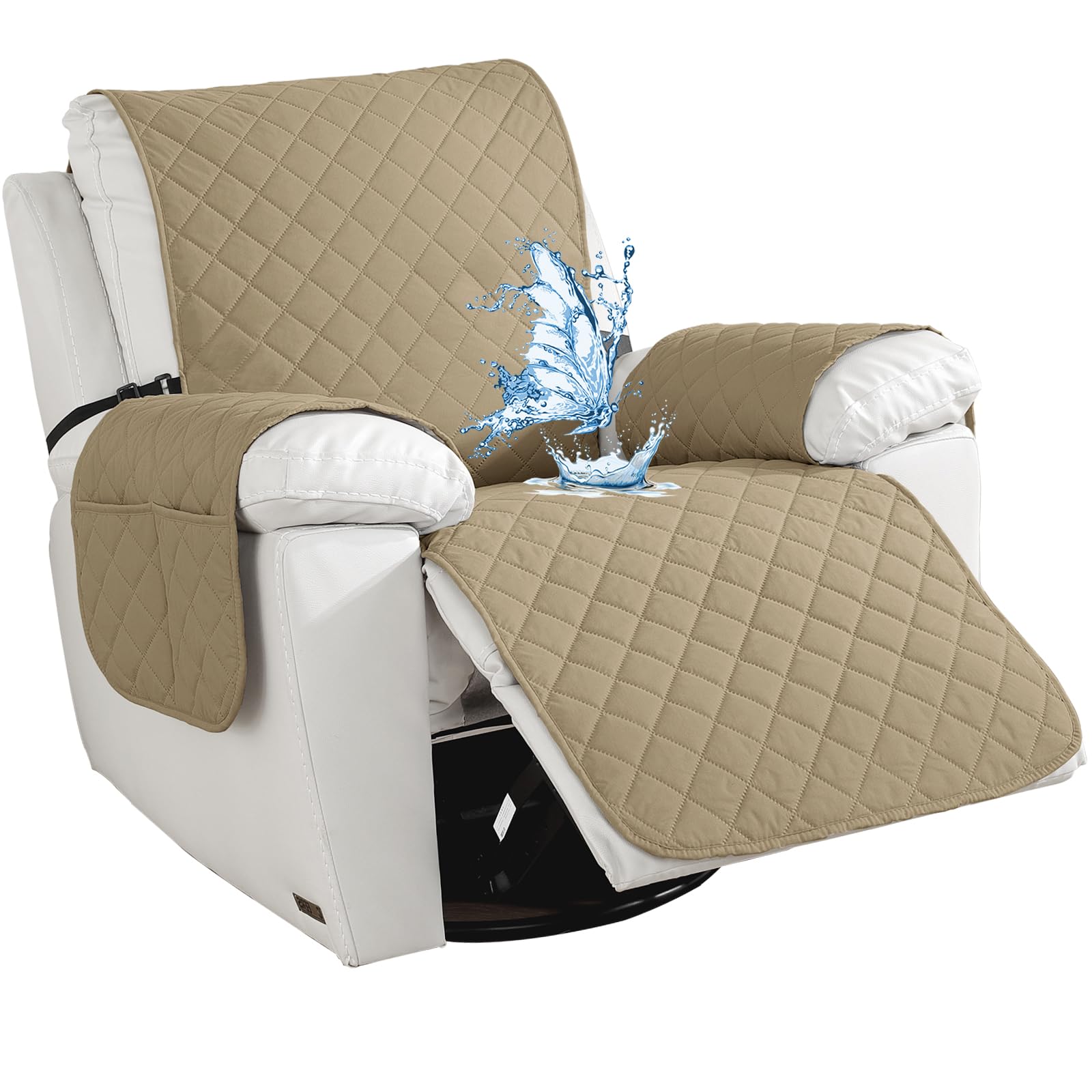Funda sillón reclinable para tardes de cine confortables en el salón