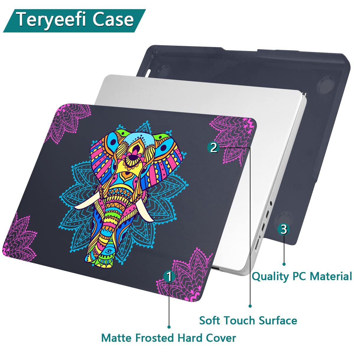 Teryeefi MacBook Pro 14 インチ ケース Amazon.co.jp: Teryeefi MacBook Pro 14 インチ ケース 2025 2024 2023