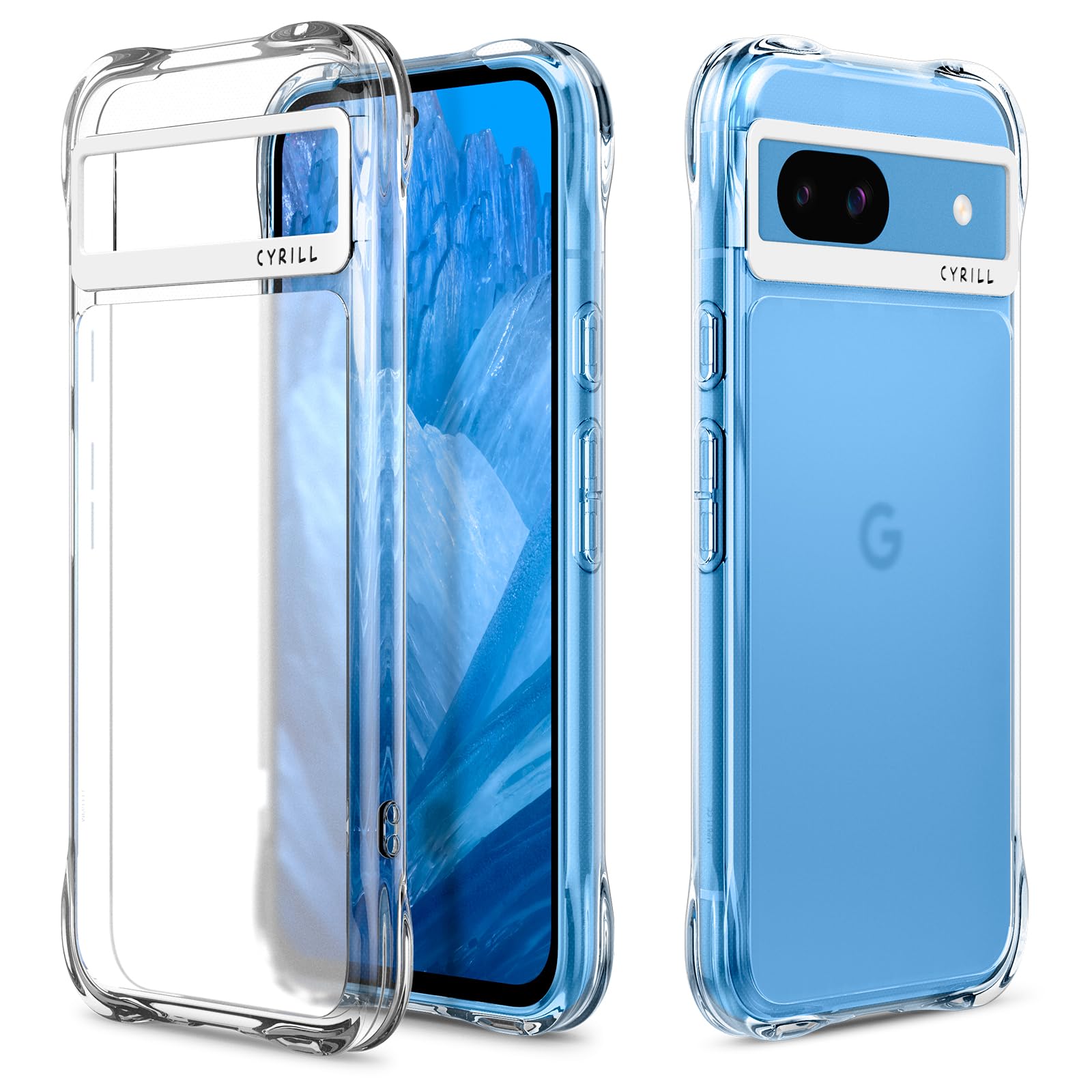 Amazon.co.jp: 【CYRILL】 by Spigen Google Pixel 8a クリア 花
