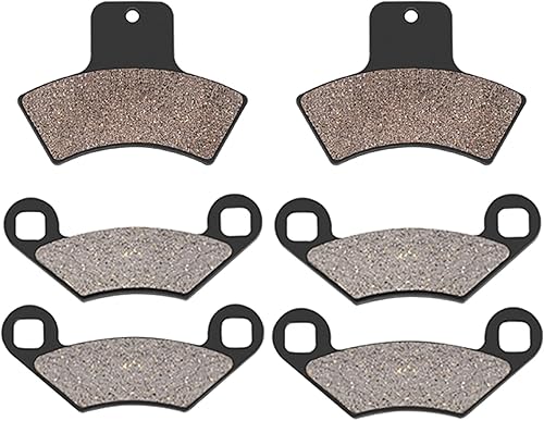 AHL Pastillas de freno delanteras y traseras para Polaris Xplorer 250 400 4x4 Trail Blazer 250 400 1999-2004 Trail Boss 325 330 2000-2005 Xpedition
