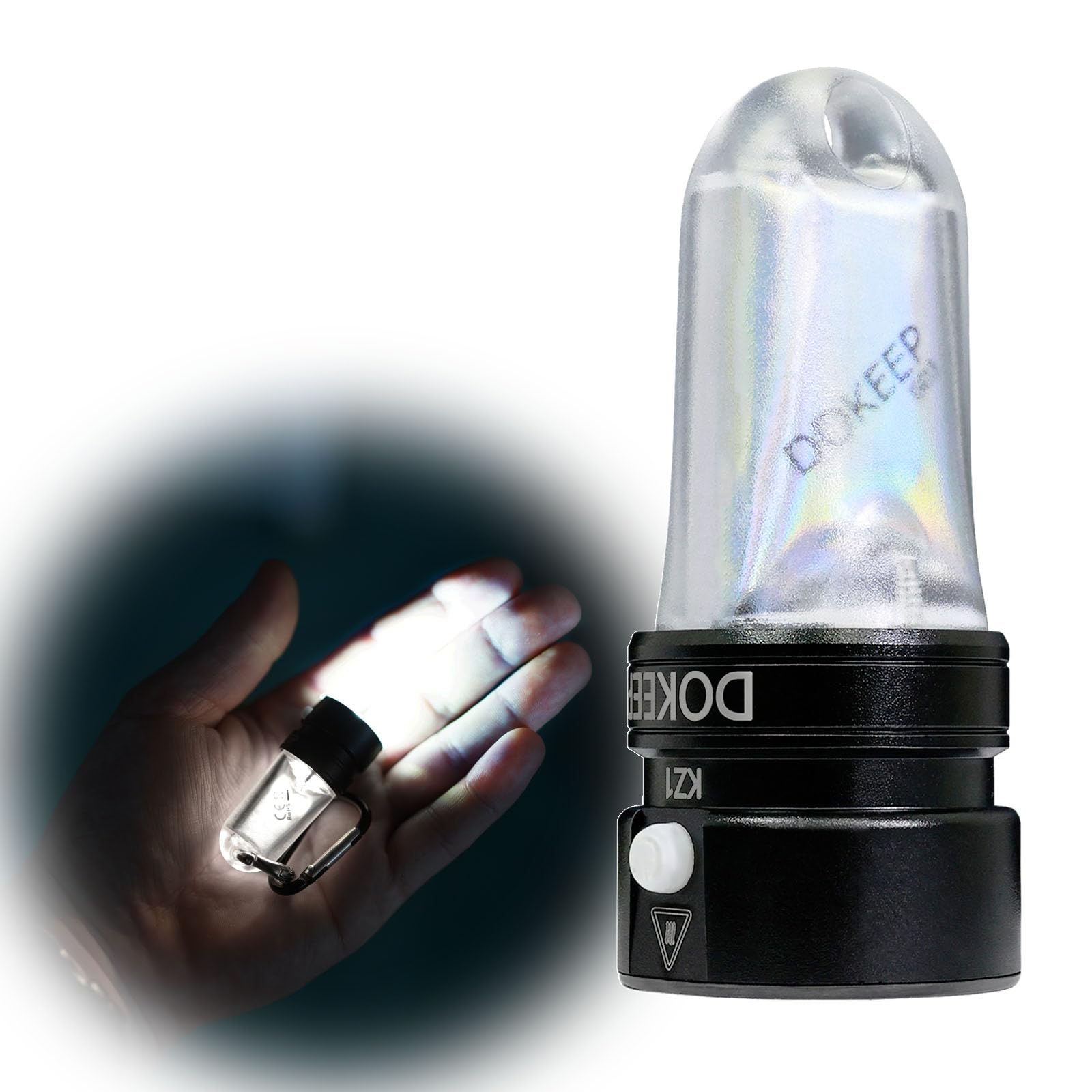 Amazon.co.jp: DOKEEP GD3 ミニ LEDライト KZ1 懐中電灯アダプター