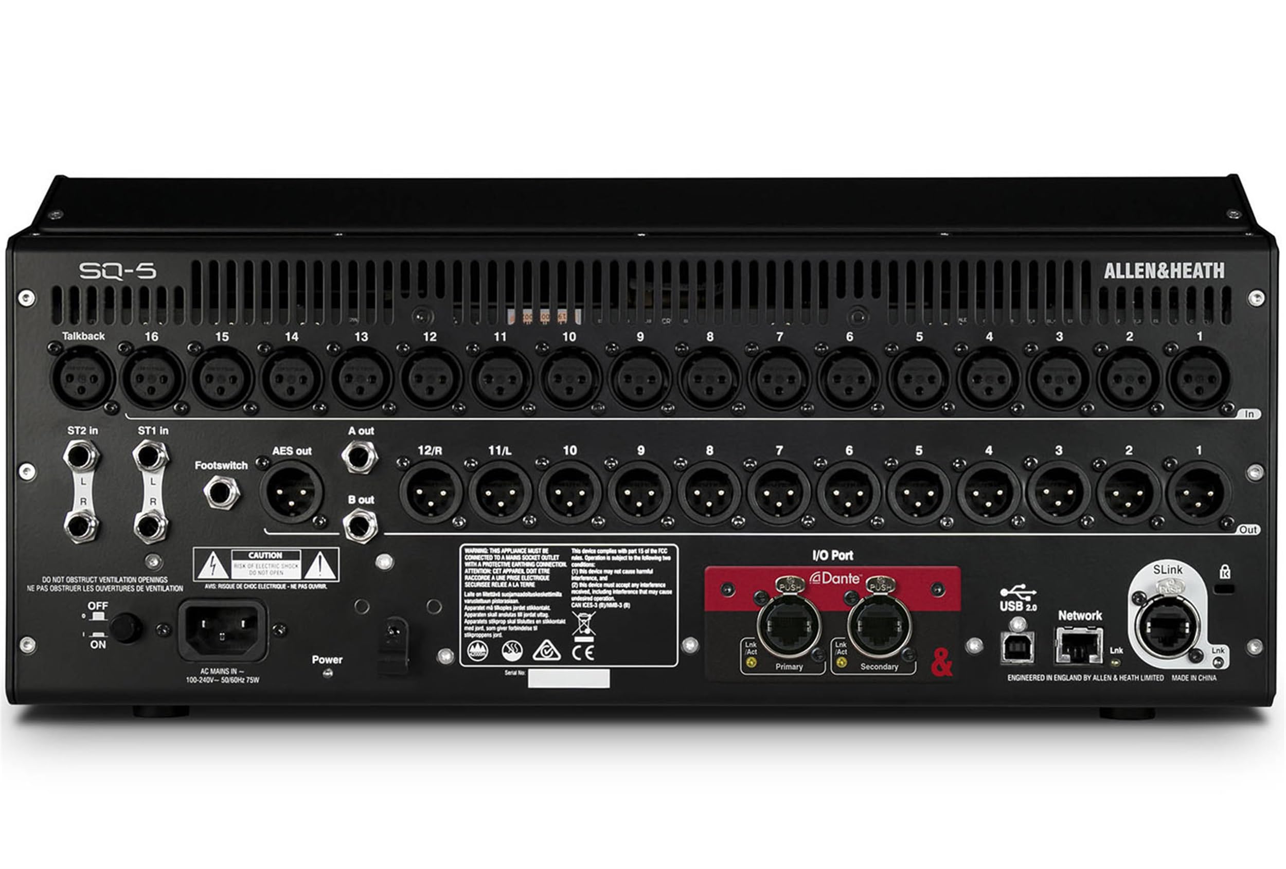 Allen & Heath SQ-5, 48 Channel 36 Bus Digital Mixer - Image 8