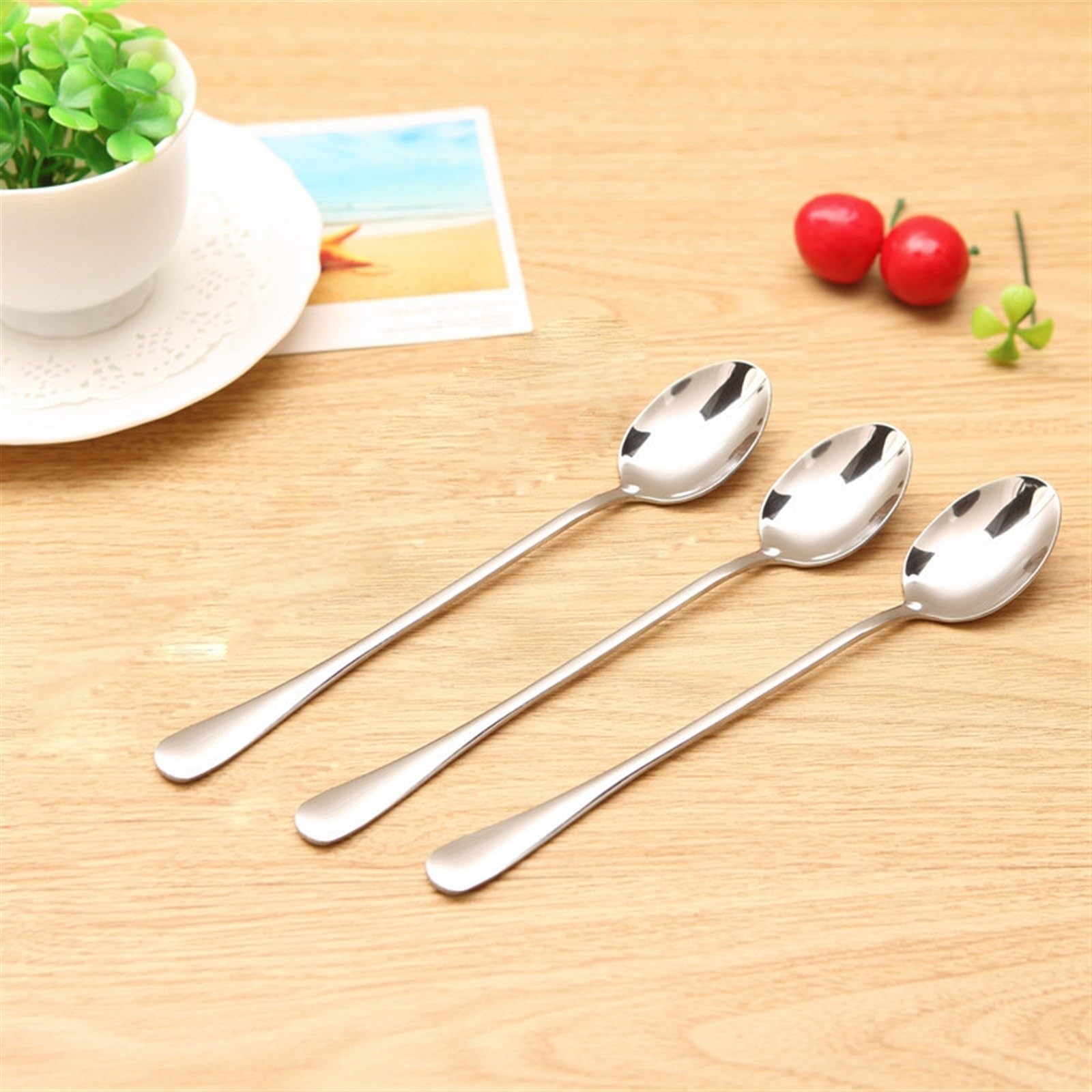 JINGYAN Cuillères à café Demitasse Espresso Spoon CoffeeSpoon For Dessert