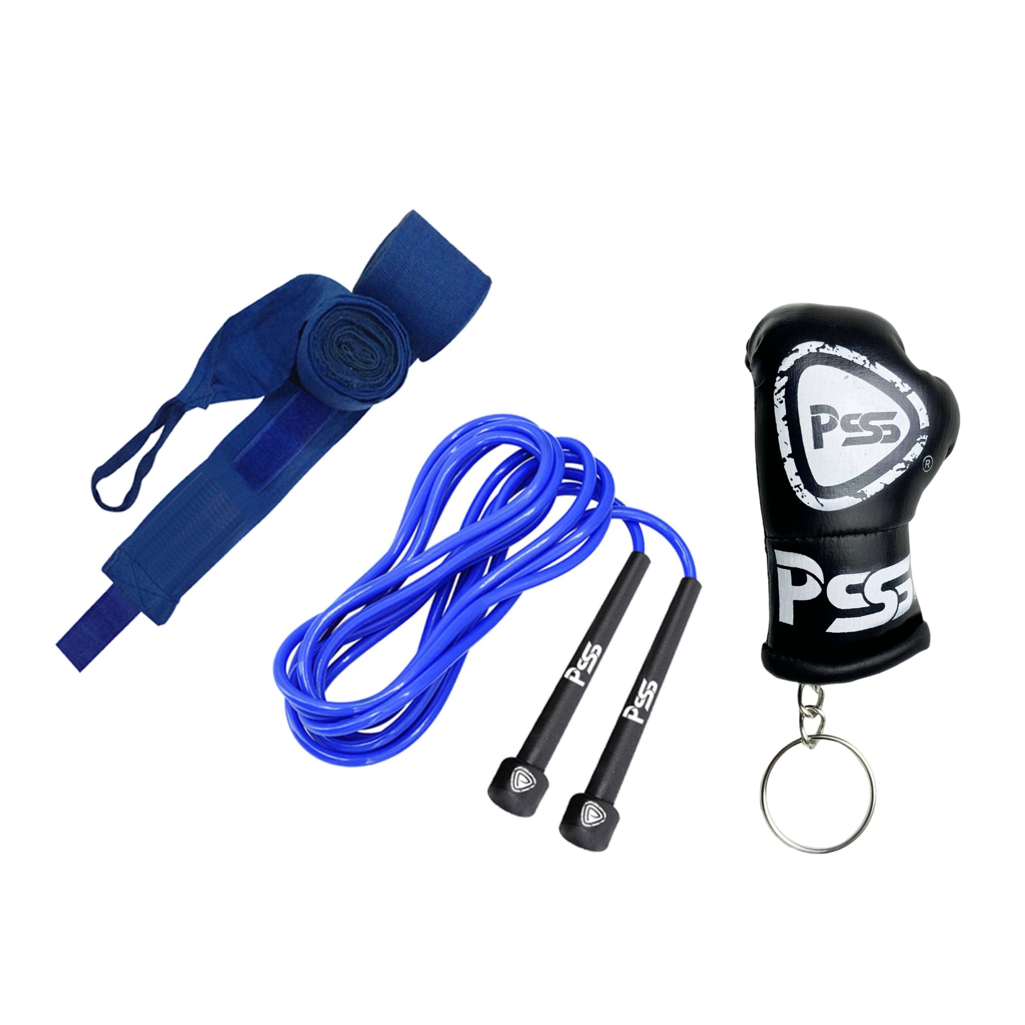 PSS Ensemble Boxe Enfants 3-14 Ans 6 Pièces Short & Débardeur + Gants Boxe Enfants 4Oz + 2 Pattes d’Ours + Accessoires, Bleu, Rouge ou Noir, Ensemble Boxe Enfant Muay Thai Kickboxing Boxe Anglaise