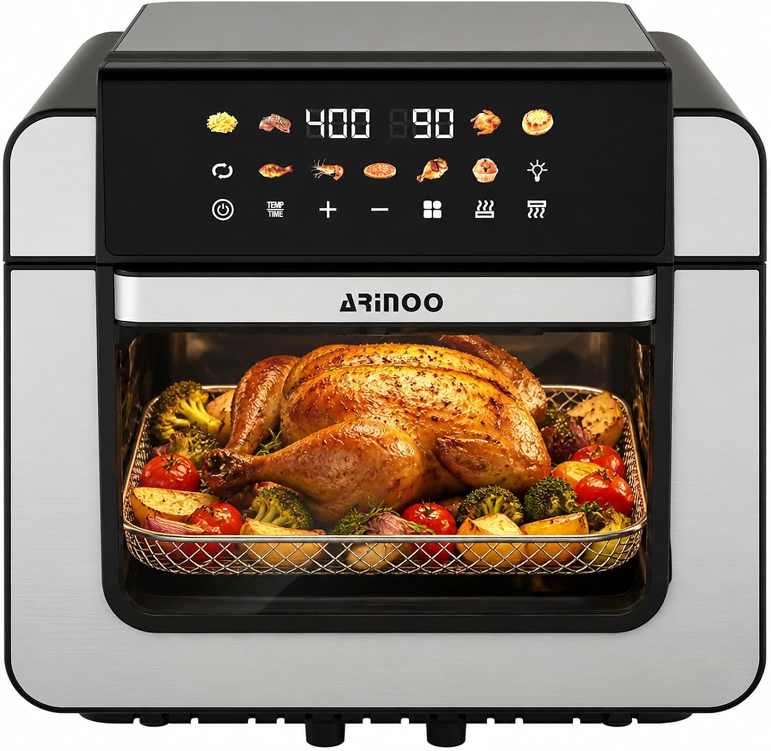 16 Qt Air Fryer Toaster Oven Combo...
