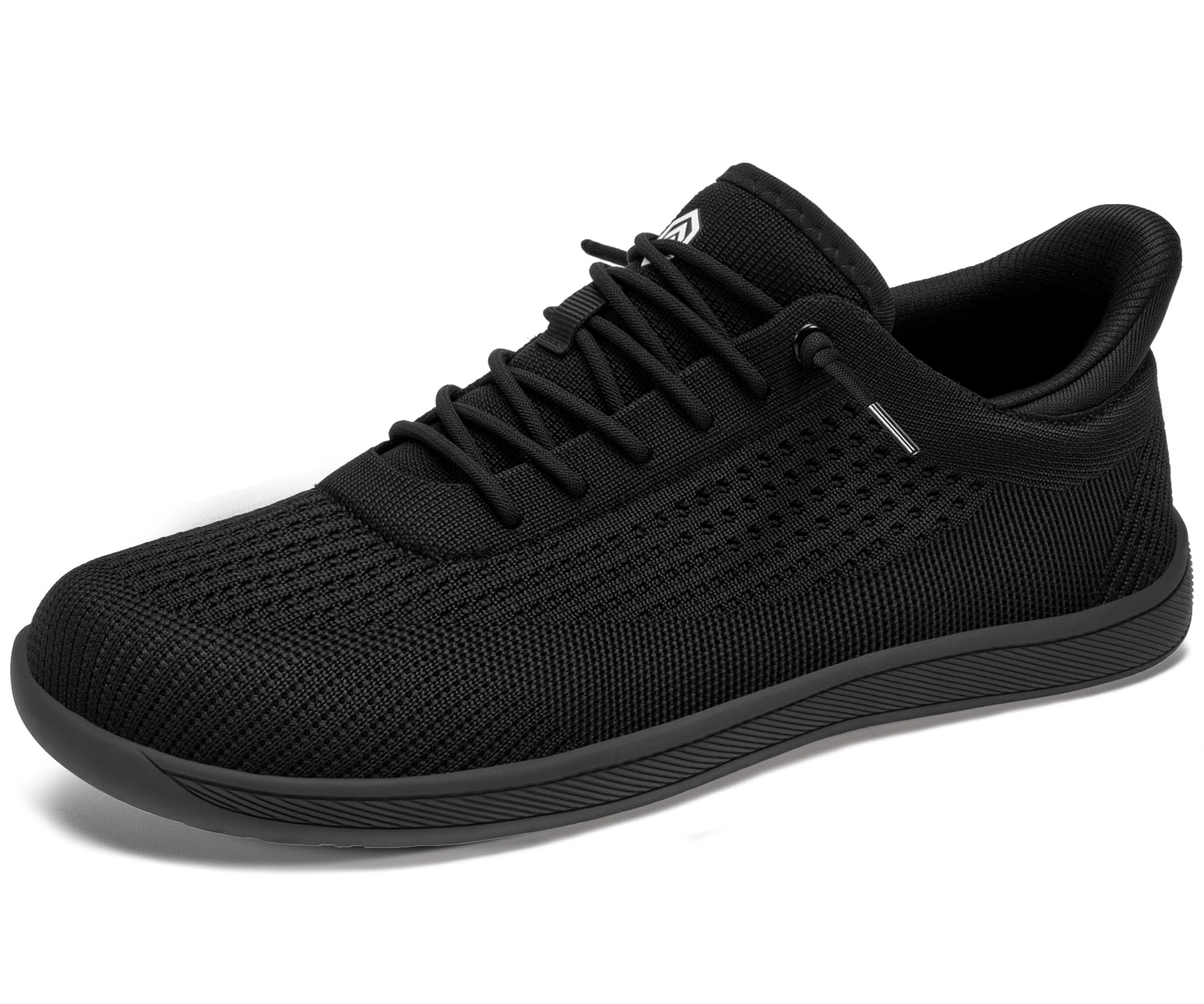 LARNMERN Slip On Steel Toe Work Shoes Men's Slip Resistant Safety Sneaker Lightweight Comfortable Shoe