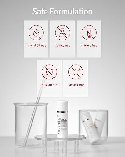 Miniatura 7 de Polvo de refuerzo de vitamina C para cara con niacinamida, 12 horas de vitamina C activa, tono de piel uniforme, desafía la edad, minimiza los