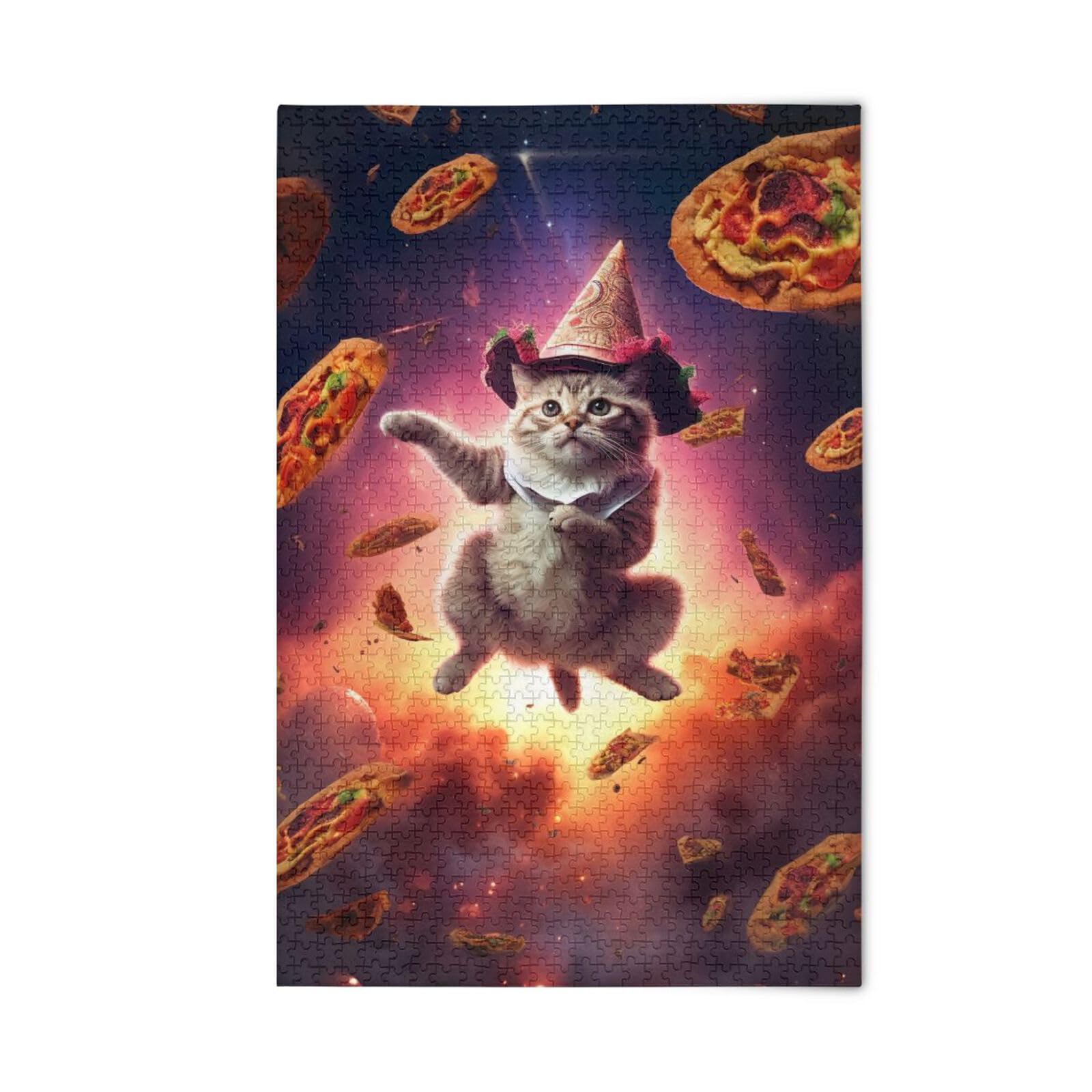 Amazon.com: Puzzles for Adults 500 Piece Taco Cat Cute Jigsaw ...