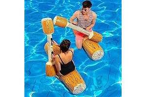 RITONS Premium 4Pcs Inflatable Floating Row Toys