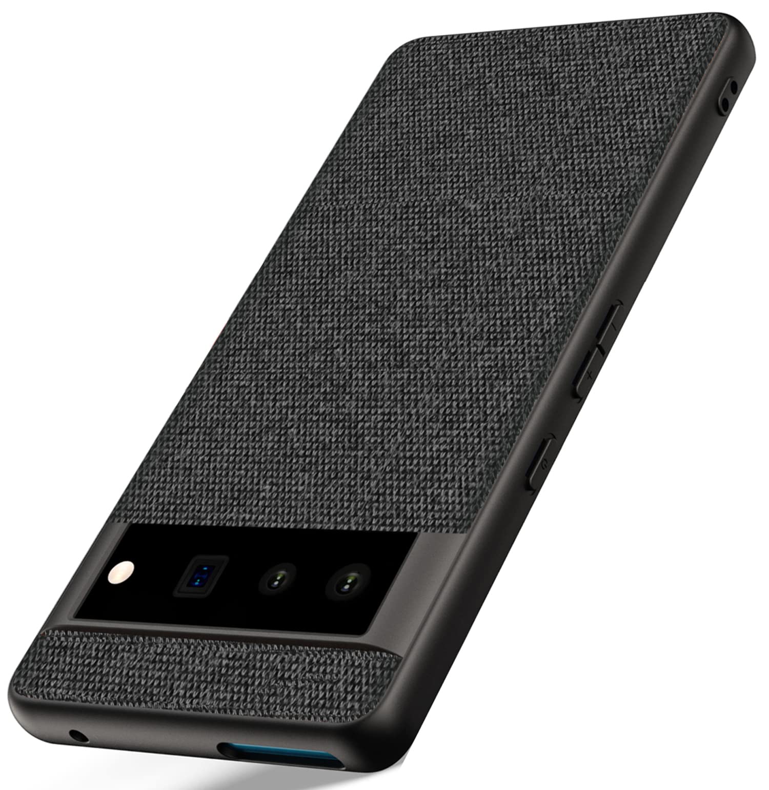 Kapa Soft Full Fabric for Google Pixel 7 Pro Back Cover | Shockproof Slim Hard Anti Slip Back Case (Black) (B0BS9Q6YDG) Amazon Price History, Amazon Price Tracker