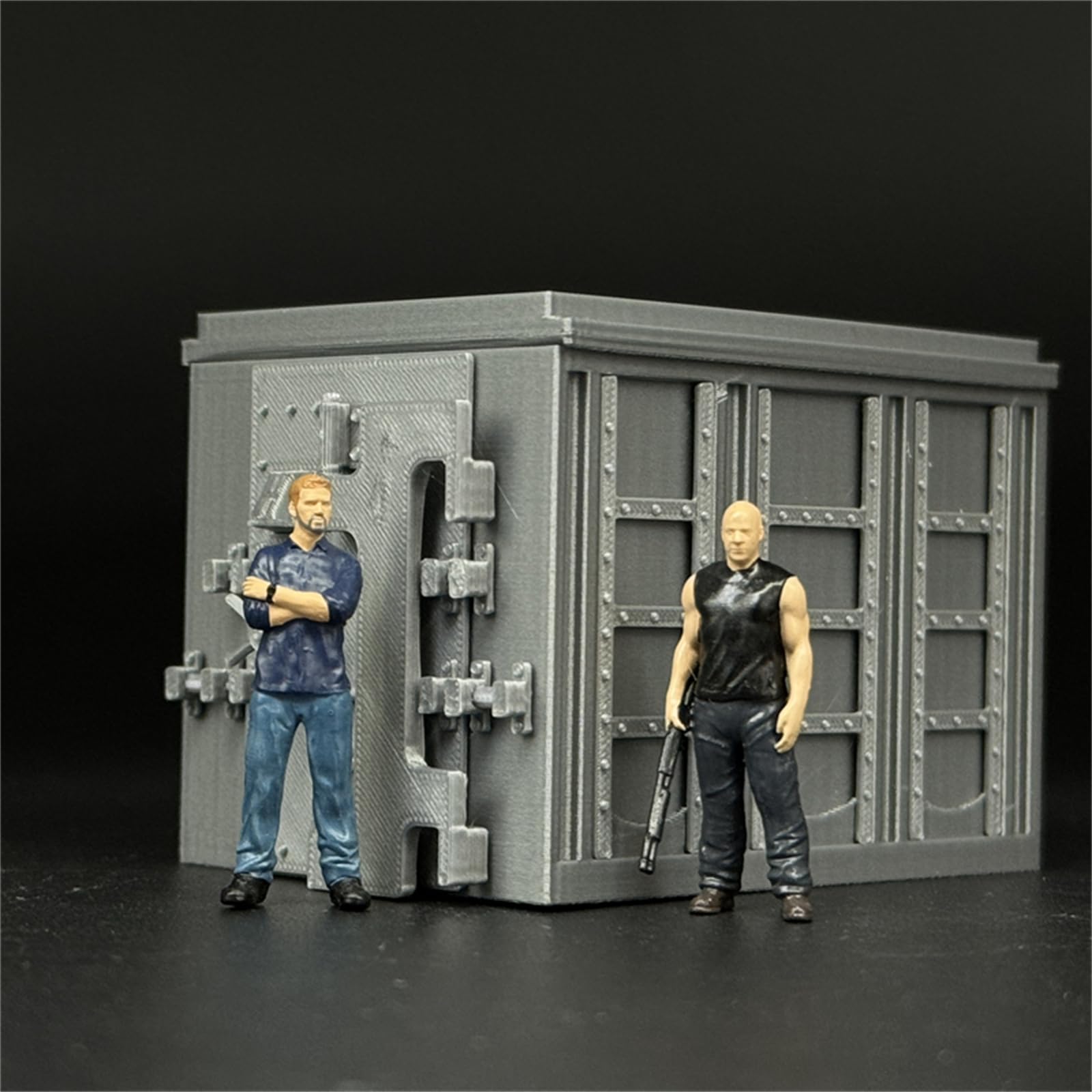 Amazon.co.jp: 1/64スケール ワイルドスピード 金庫 ジオラマ