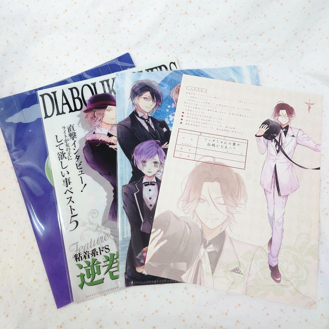 Amazon.co.jp: DIABOLIK LOVERS 吸婚姻届 ライト クリアファイル