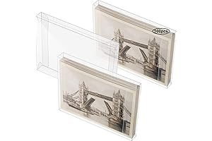 Ultra-Clear Plastic Crystal Boxes for Cherished Moments