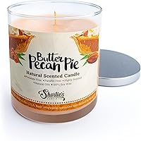 Vista 16 de Vela de soja natural perfumada con corteza de canela, aceites aromáticos esenciales, 100% soja, libre de ftalatos y parabenos, combustión limpia, 9