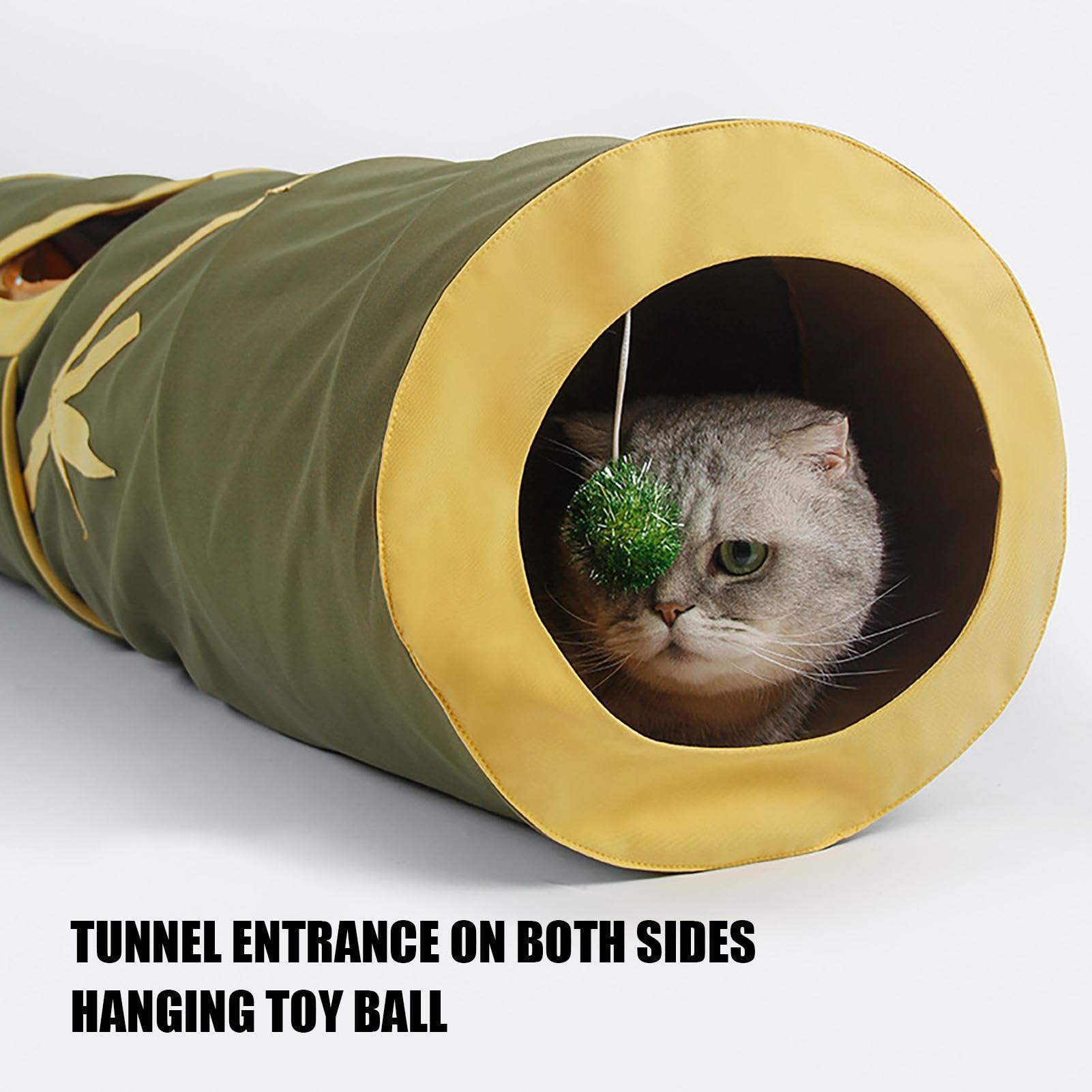 Kat Tunnel Speelgoed Kitten Tunnel Speelgoed Kat Tunnel Buis Kat Kras Speelgoed Voor Indoor Katten Kat Interactief Speelgoed Voor Verveling Kat Tunnel Speelgoed