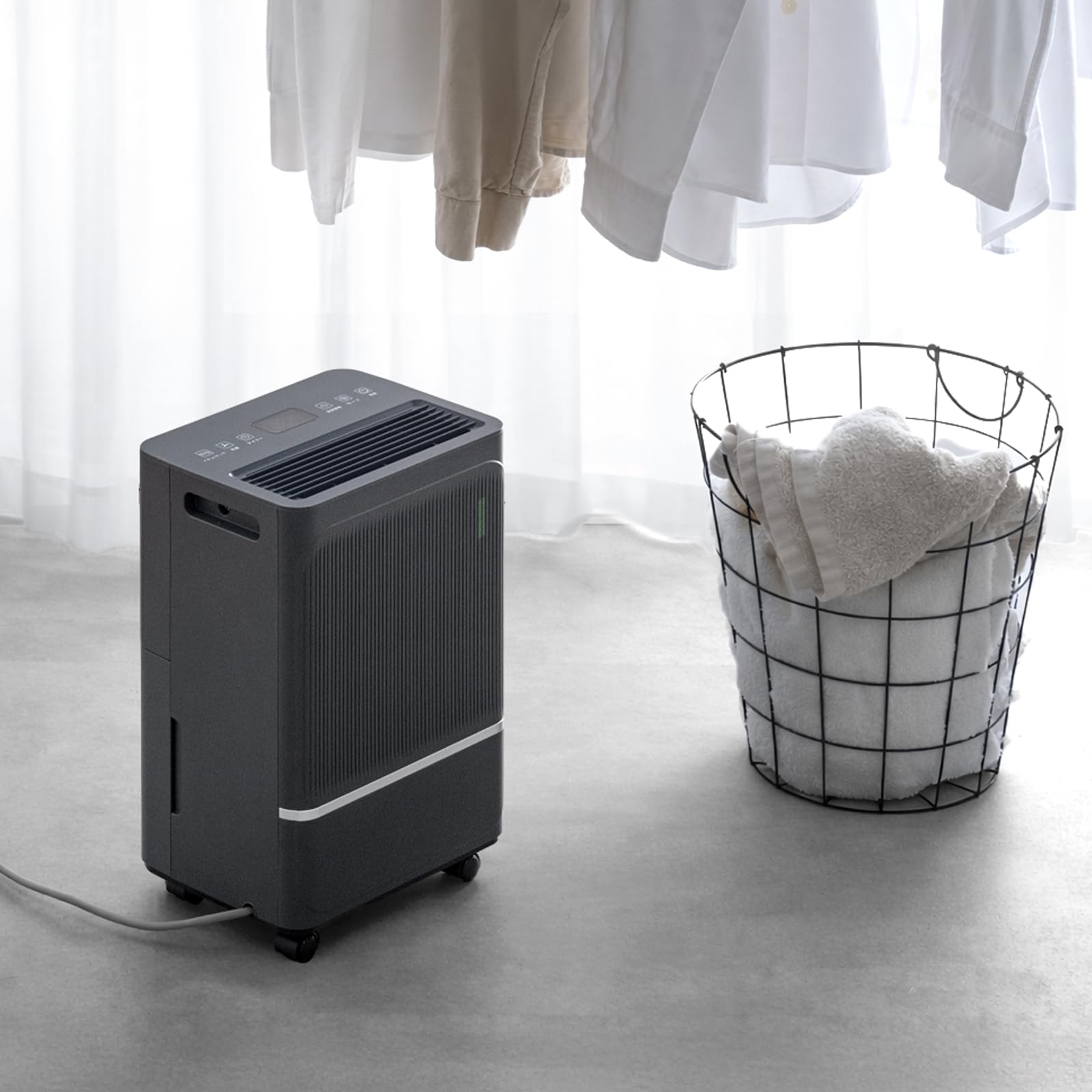 Amazon | タンスのゲン 除湿機 衣類乾燥 小型 8L/日 コンプレッサー式
