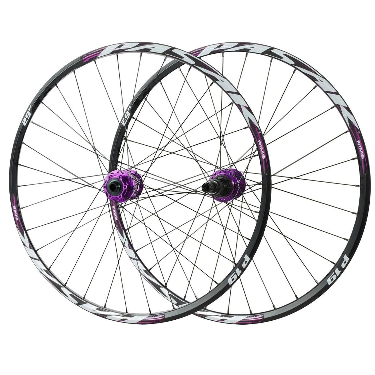 26" 27.5" 29" Set Di Ruote For Mountain Bike 110/148mm Perno Passante Boost