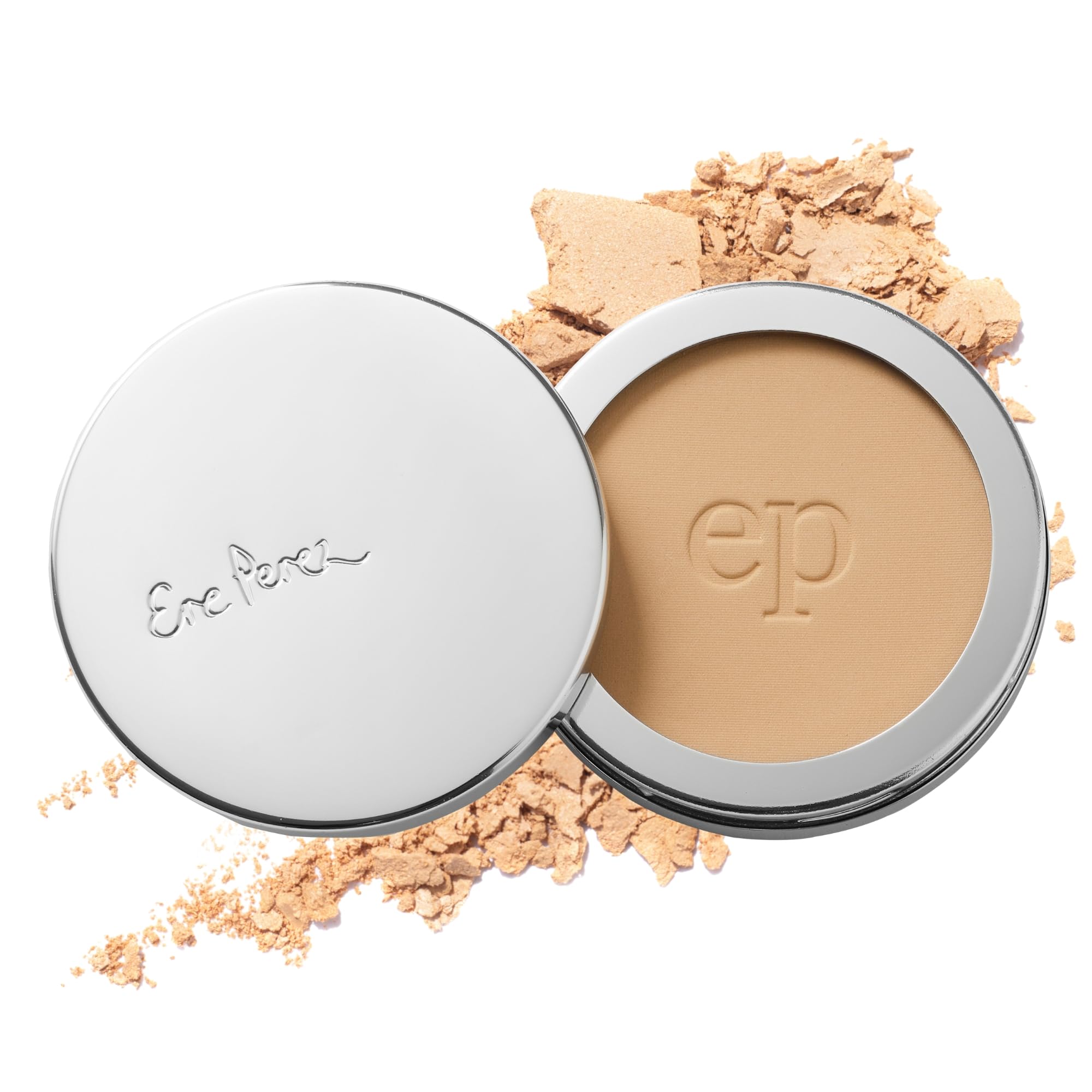 Ere Perez - Natural Translucent Corn Setting Powder | Matte, Silky, Finely Milled, Lightweight | Sensitive Skin Safe, Non-GMO, Vegan, Cruelty-Free, Clean Beauty (0.25 oz | 7 g)