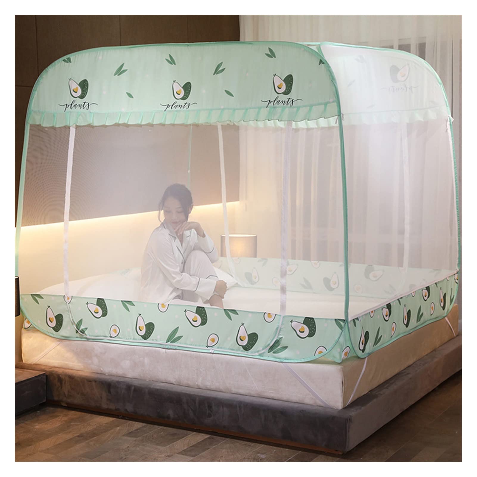 DXTFDHB Bed Canopy for Bed with Mosquito Net Curtain