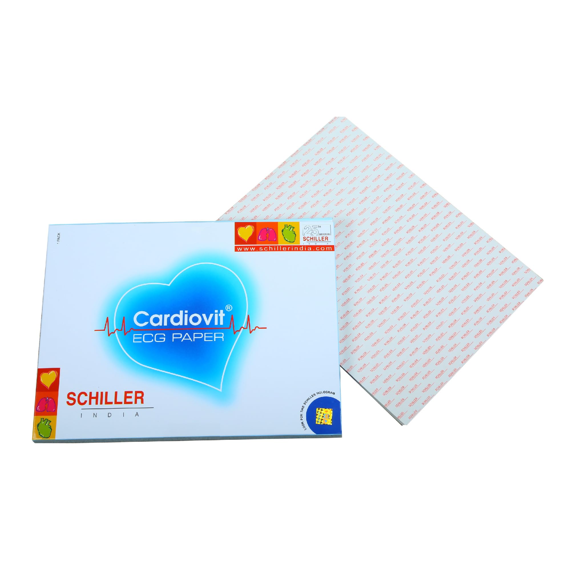 ECG Paper For CARDIOVIT AT-102 G2 | SCHILLER ECG Paper | Length 280 mm And Height 210 mm | 114 Sheets In One Pack (THIN 114 Sheets) (B08NSL2W69) Amazon Price History, Amazon Price Tracker