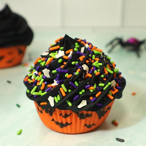 Miniatura 5 de Mystic Sprinkles Surtido de 4 celdas de Halloween (Petite, Fright Night Ghastly Ghosts Sprinkle Surtido)