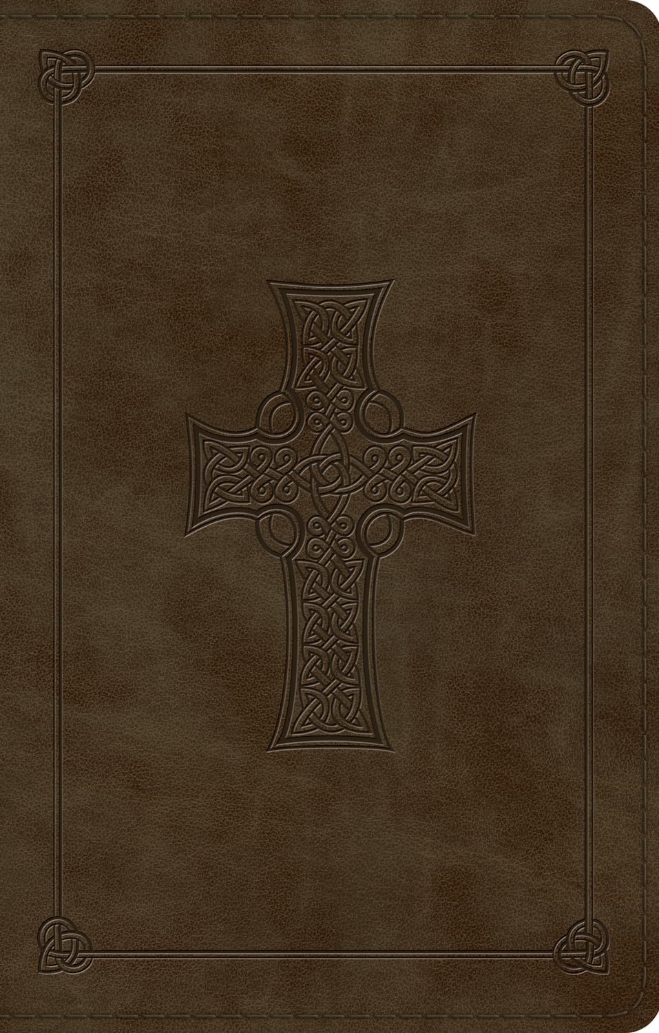 ESV Premium Gift Bible (TruTone, Olive, Celtic Cross Design) Imitation Leather – 18 Sept. 2015