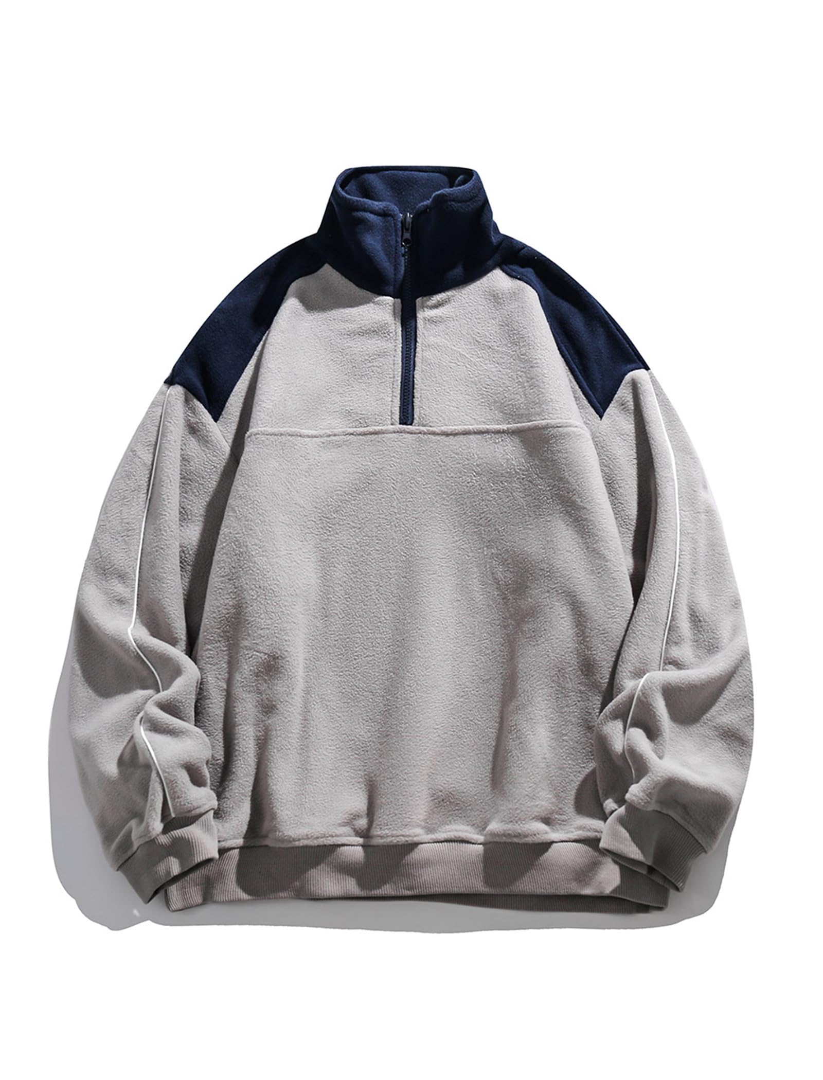 Aelfric Eden Fleece Sweatshirt Herren Half-Zip Oversize Pull