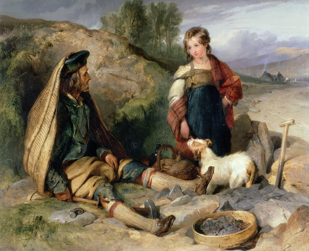 Toile le briseur de pierre Edwin Landseer - Décoration murale abstraite grand format