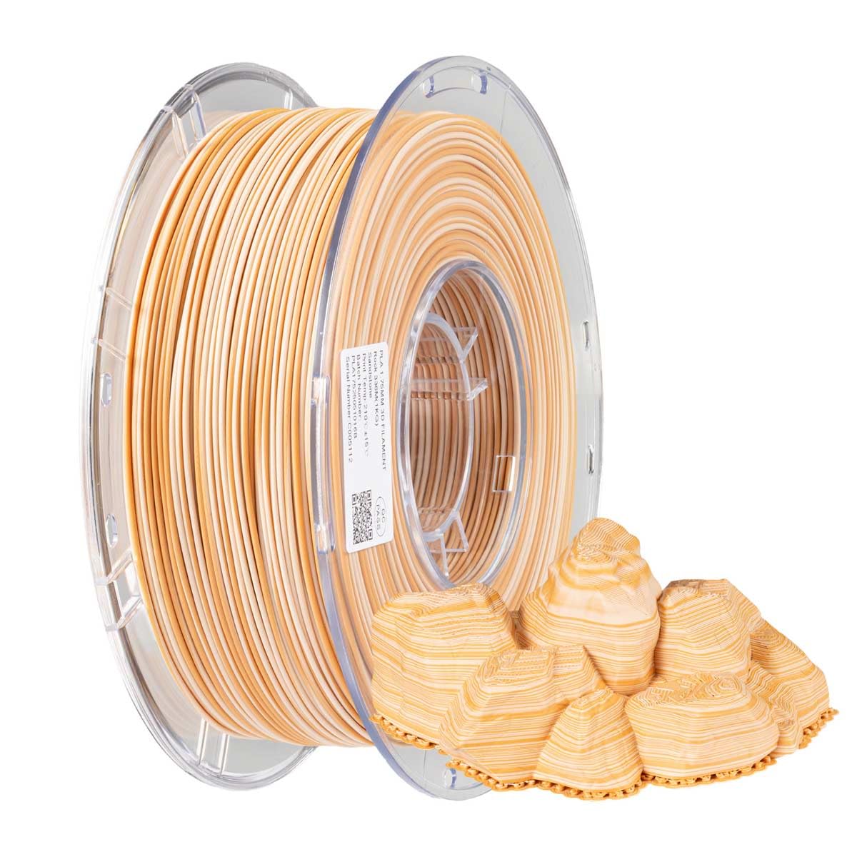 CC3D Rock PLA Filament Sandstone 1.75mm 1KG 3D Printer Filament