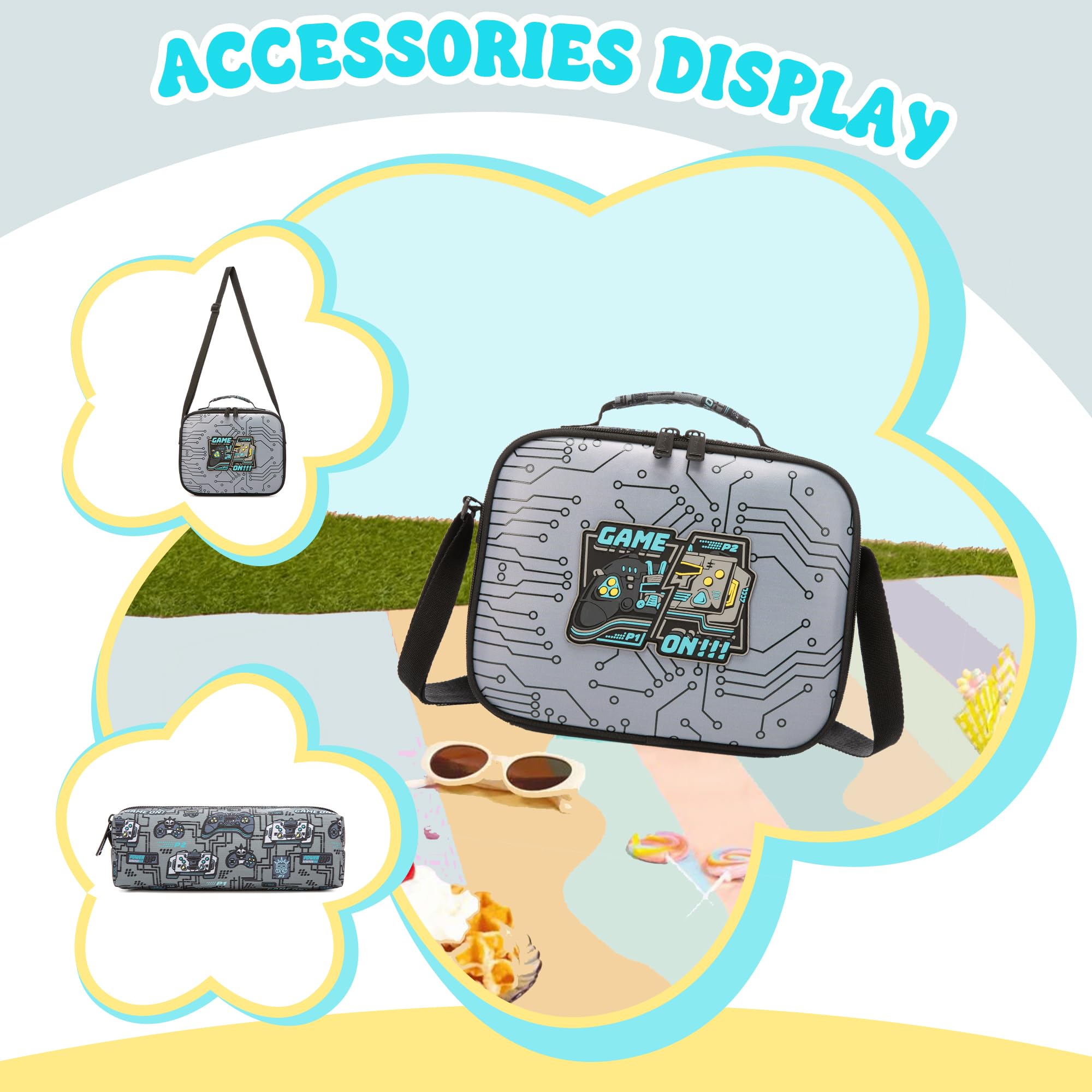 HTgroce Mochila con Ruedas Niños Primaria Ergonómica – Carrito Escolar Infantil– Mochila de Gran Capacidad para Colegio y Viaje