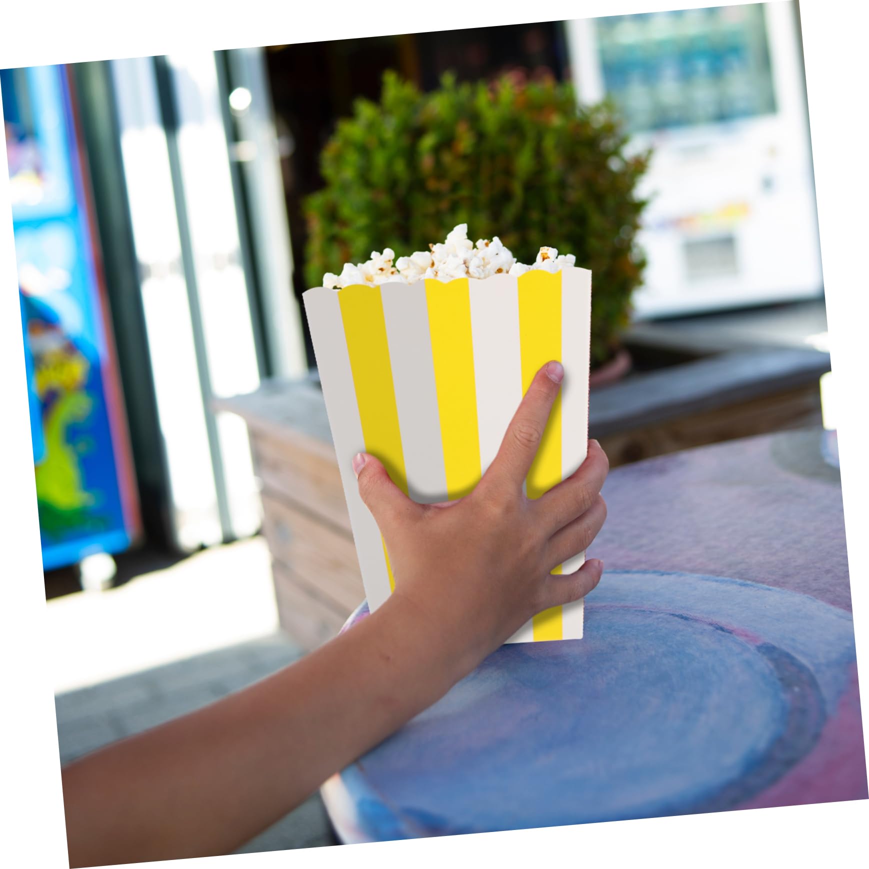 Cabilock Popcorn Boxes Party Snack Containers Reusable Movie Theater Popcorn Boxes