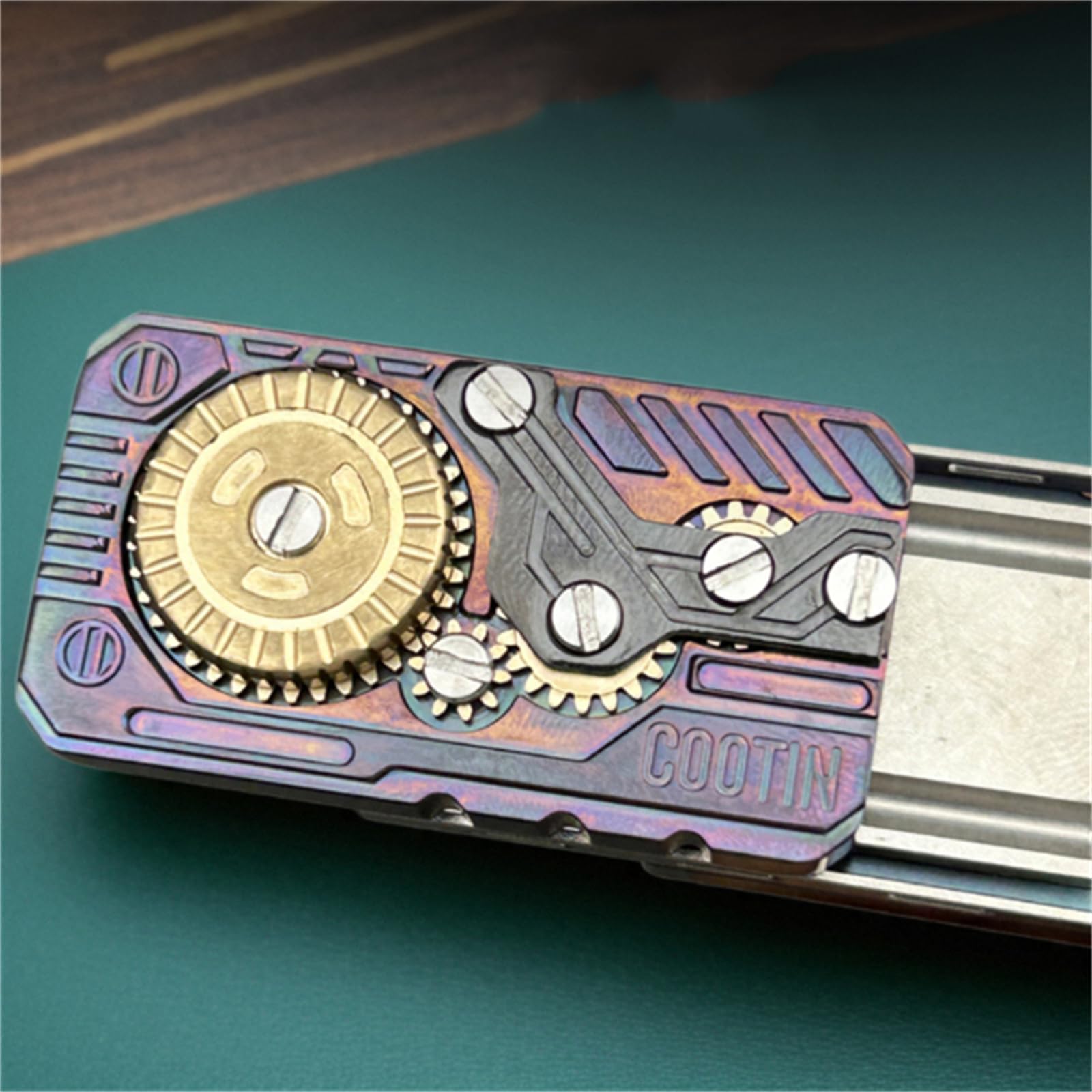 Amazon.co.jp: メカニカルギア EDC Fidget Slider ファッション