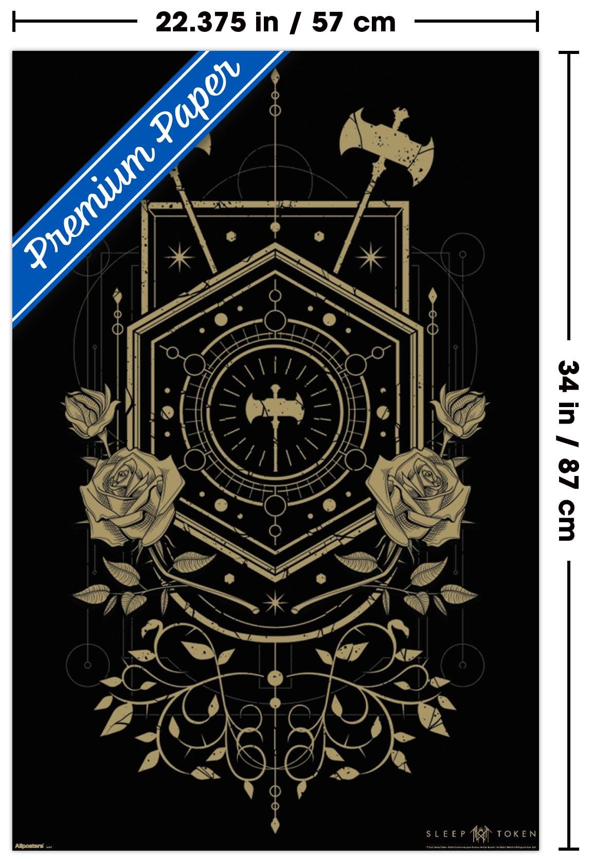 Amazon.com: Sleep Token - Emergence Wall Poster, 34L