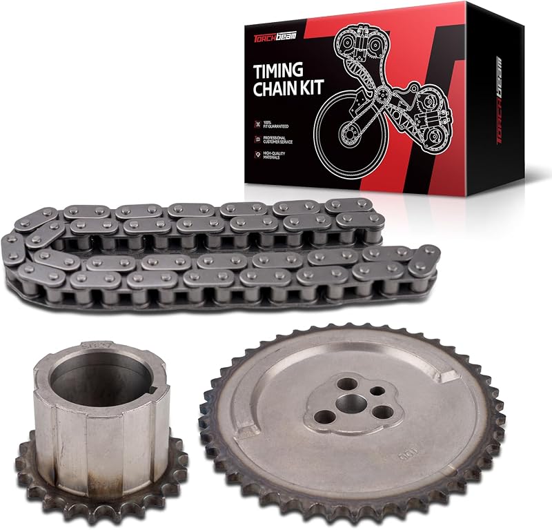 Kit de corrente de comando Torchbeam TK3168 para Chevrolet, GMC e outros modelos – Referências TK3168 e OP3165