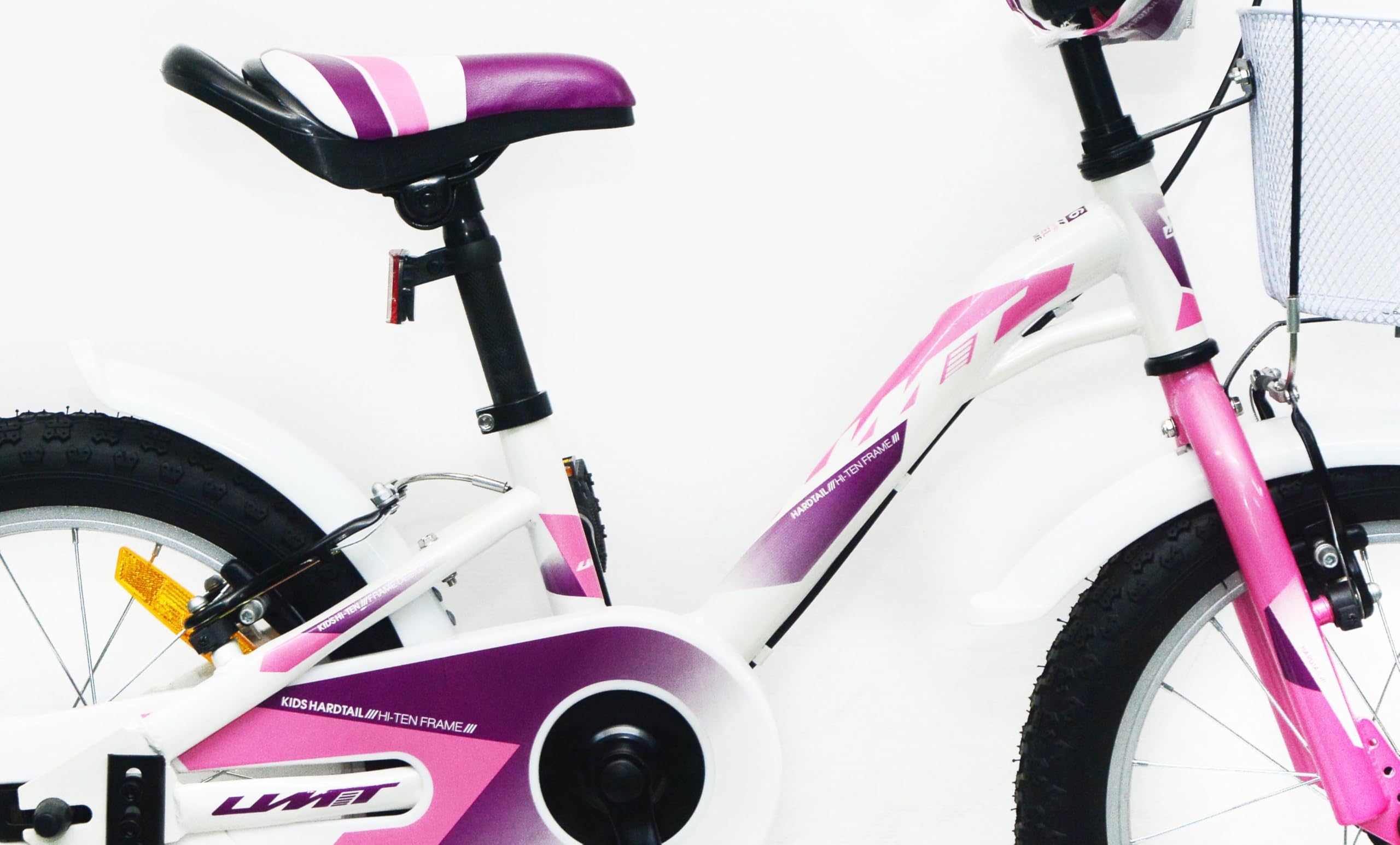 Bicicleta 16 Pulgadas niña | Bicicleta niña 5-7 años + Frenos V-Break + Estabilizadores + Cuadro Acero | Segura y Resistente