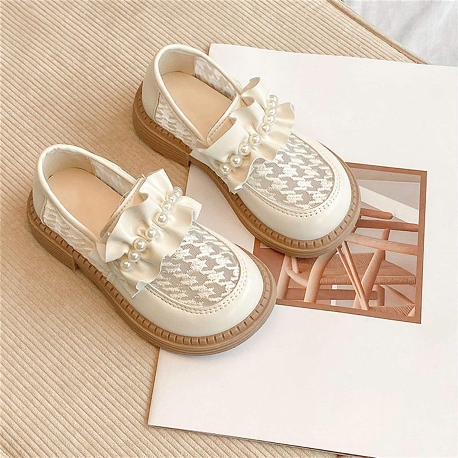 Mary Jane - Zapatos planos para niña, elegantes bailarinas, zapatos de princesa, zapatos de boda, bailarinas, zapatos de fiesta, zapatos escolares, zapatos de traje, sandalias de rendimiento para