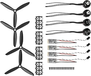 CHICIRIS 2300 KV RC ESC, drone de longa vida útil CW + CCW conjunto de motor de liga de alumínio para negócios para motor de carro RC