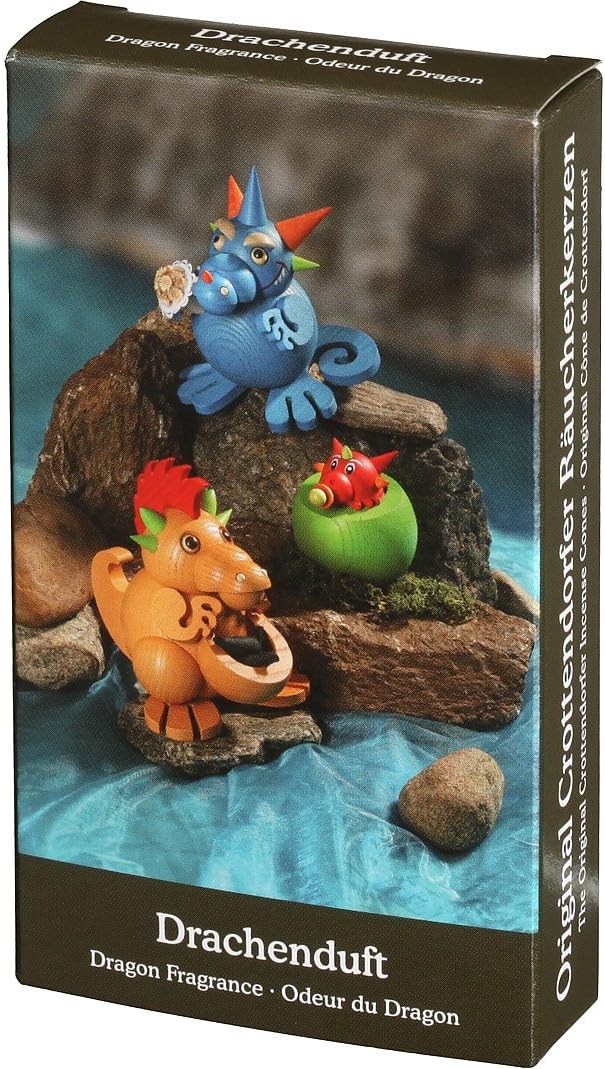 ISDD Crottendorfer incense candle, dragon fragrance, 24 pieces