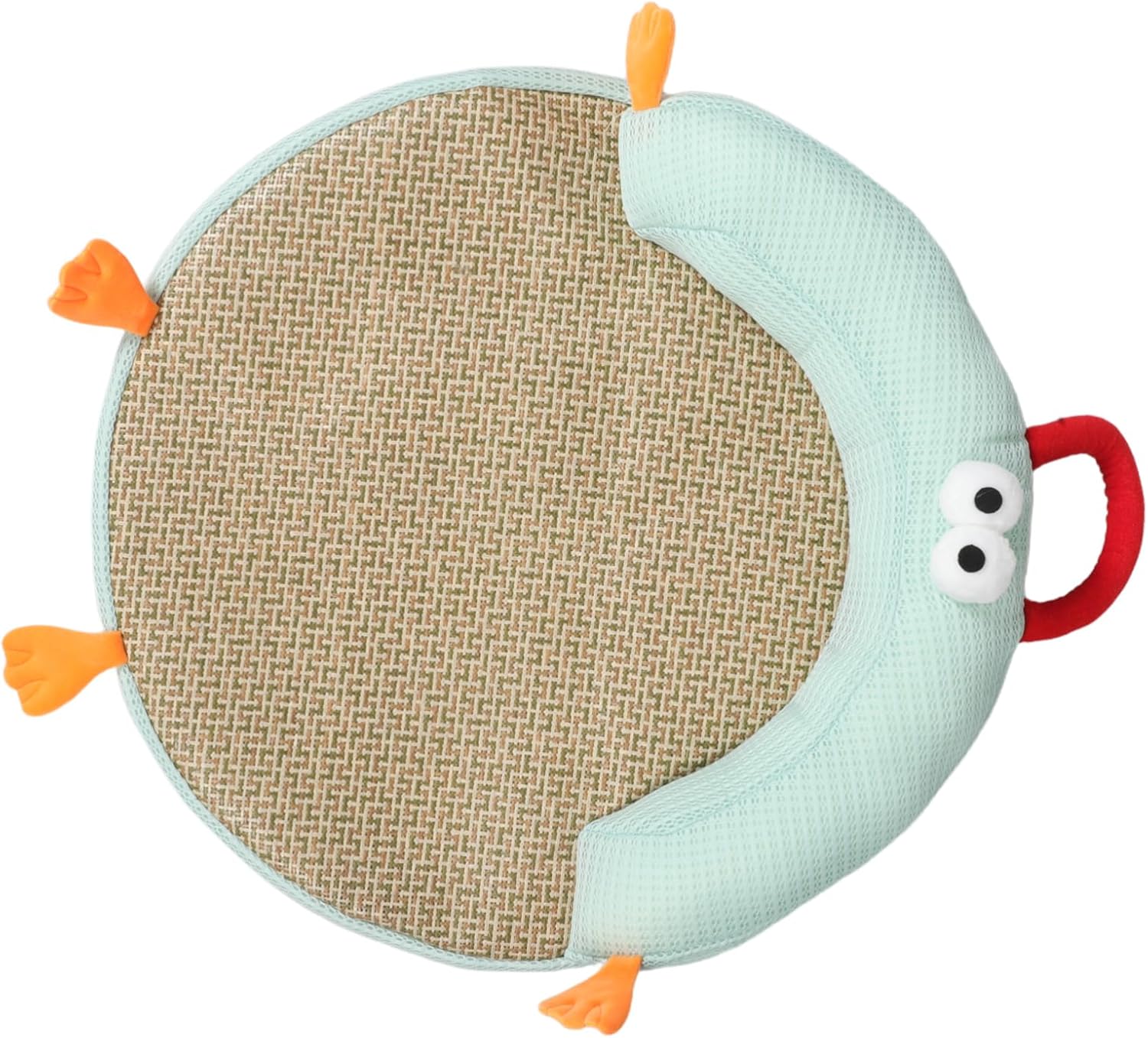 Milisten Woven Cat Cooling Mat Breathable Pet Ice Pad for Summer Comfort Sleeping Cushion for Indoor Outdoor Use